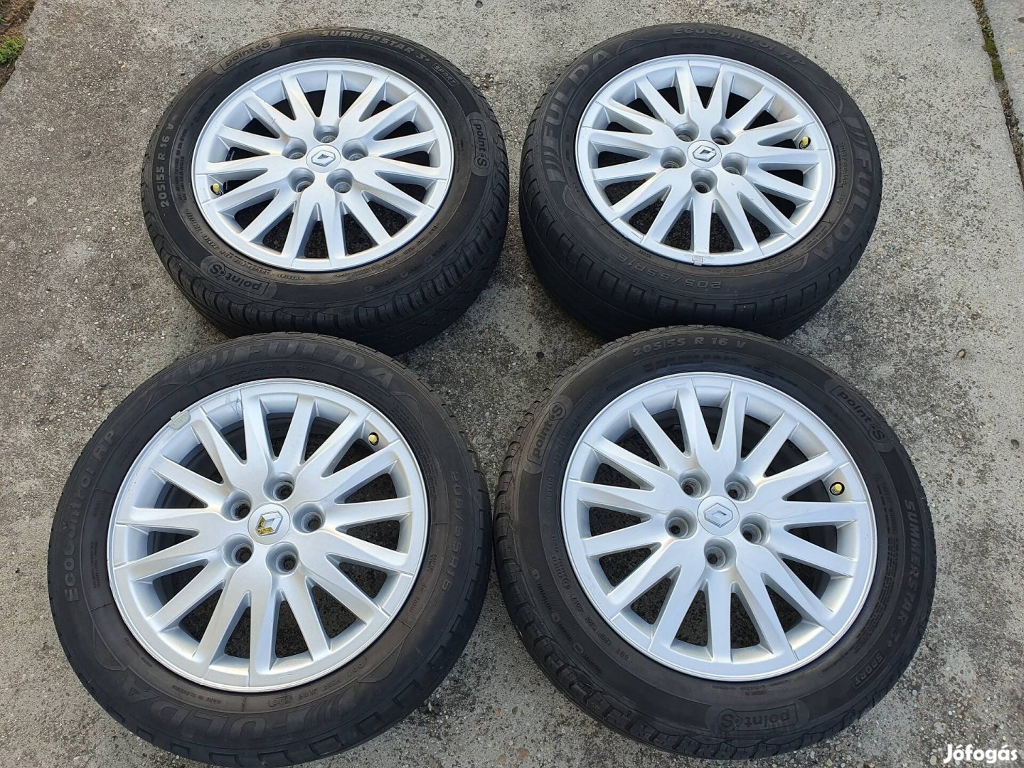 5x114,3 Renault Megane Scenic Fluence Kaptur Dacia alufelni 6,5x16 