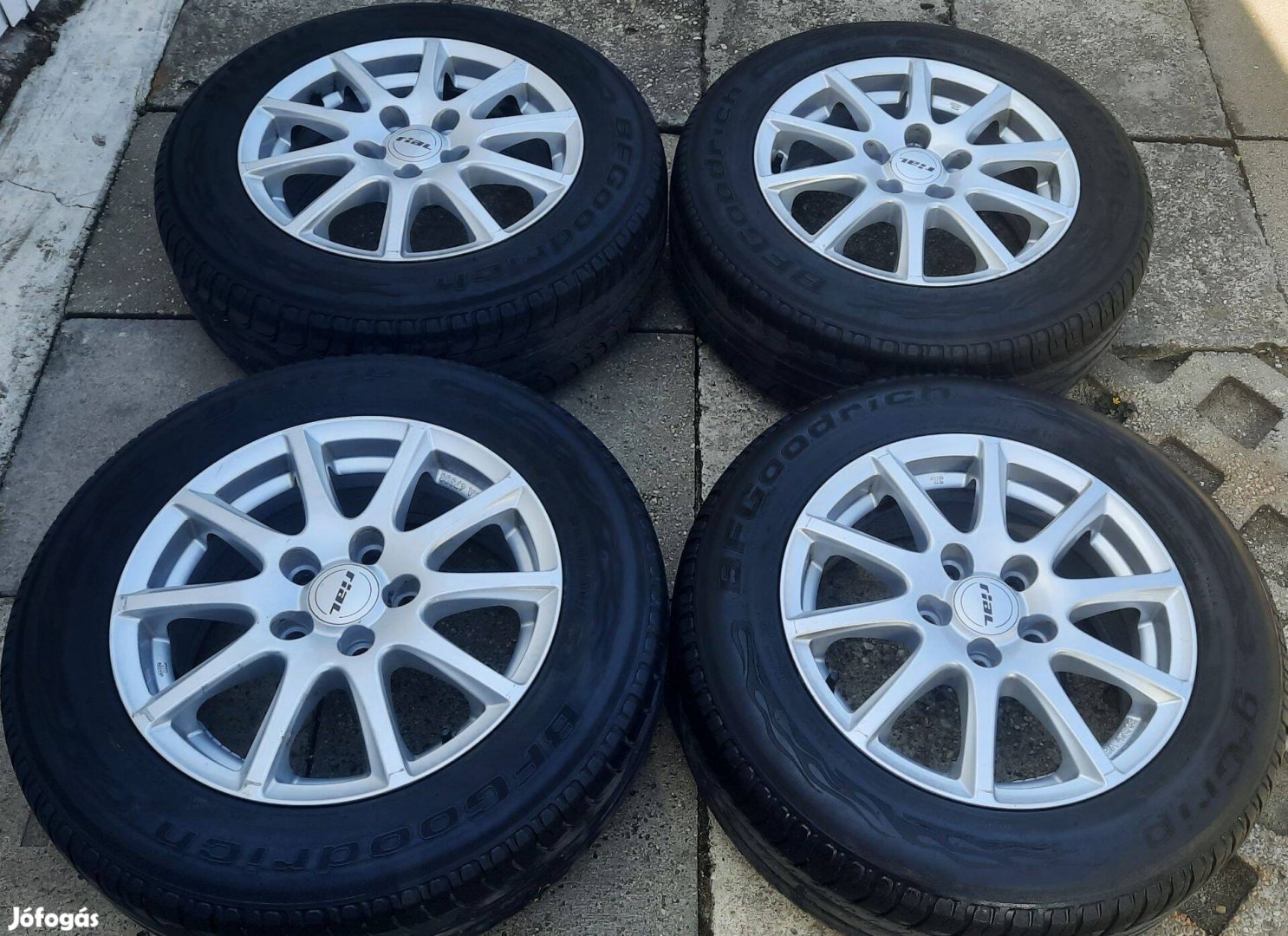 5x114.3 Rial Alufelni 15" Hyundai, Mazda, Toyota
