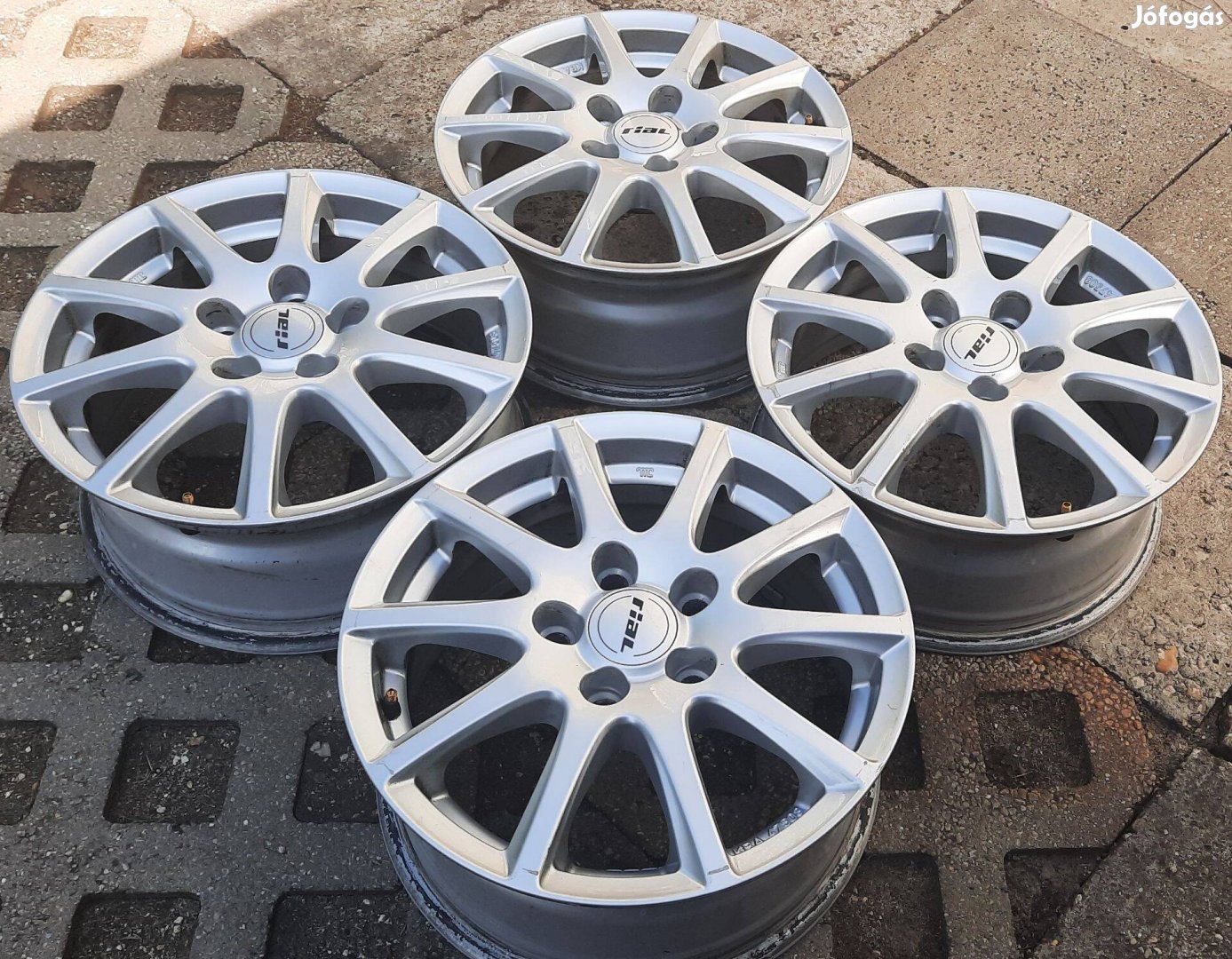 5x114.3 Rial Alufelni 15" Kia Mazda