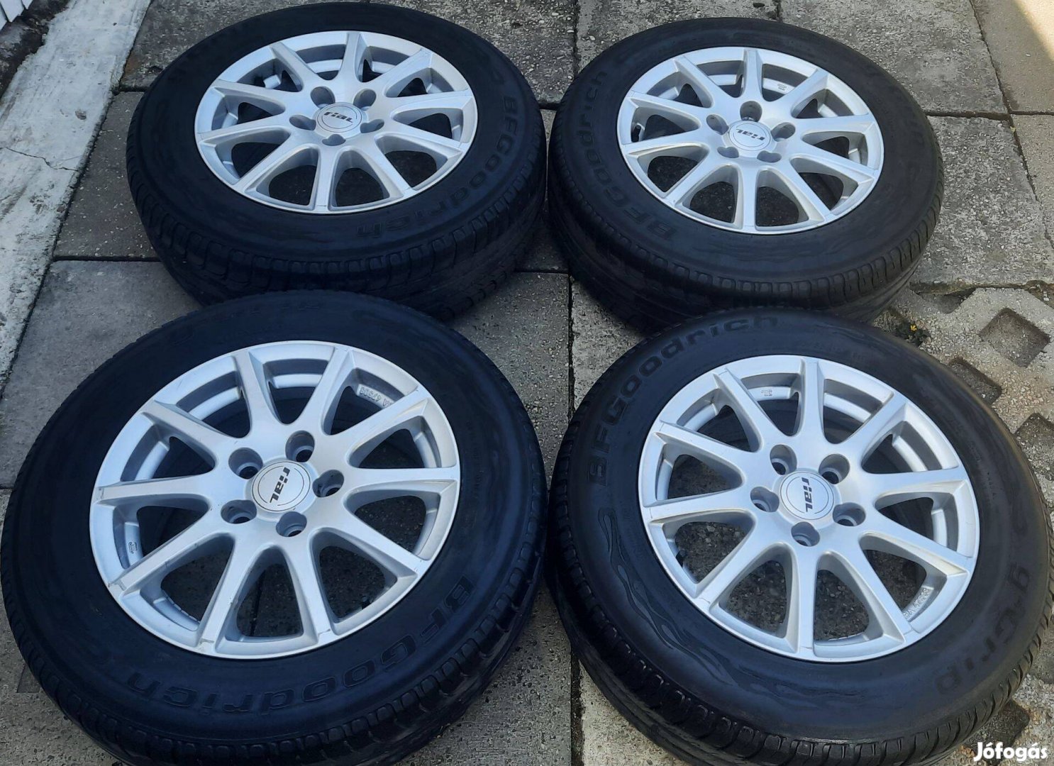 5x114.3 Rial Alufelni 15" Toyota, Kia, Nissan