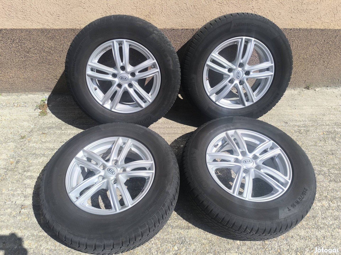 5x114,3/ 16x6,5/ Kia Sportage alufelni szett Tpms szenzorral