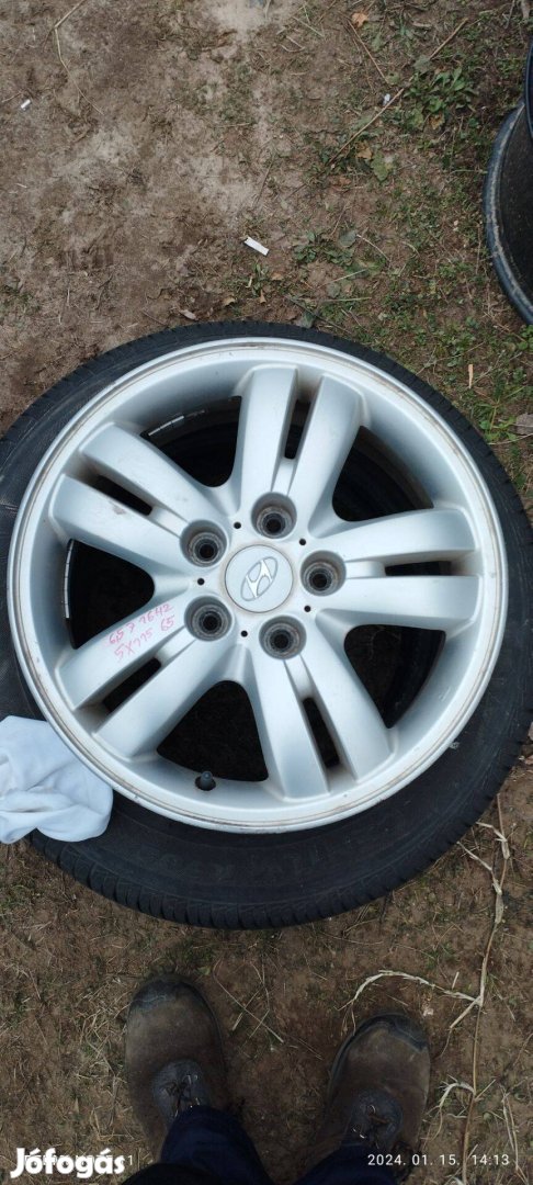 5x114,3 as hyundai alufelni szett 16"