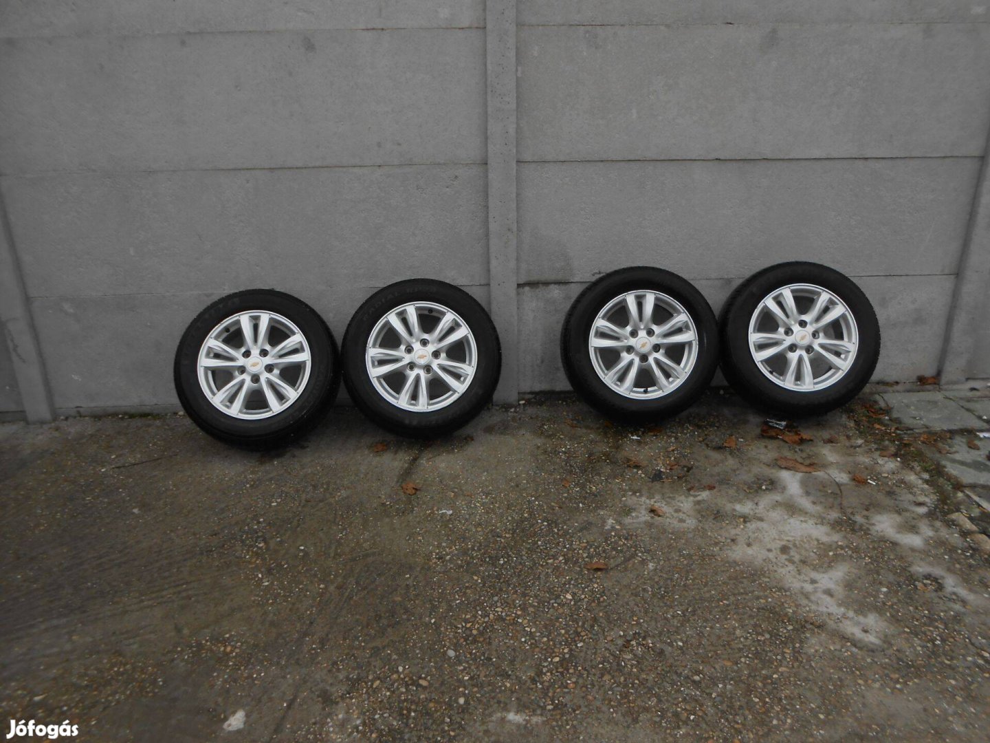 5x115 16" Opel Chevrolet Daewoo alufelni nyári gumival