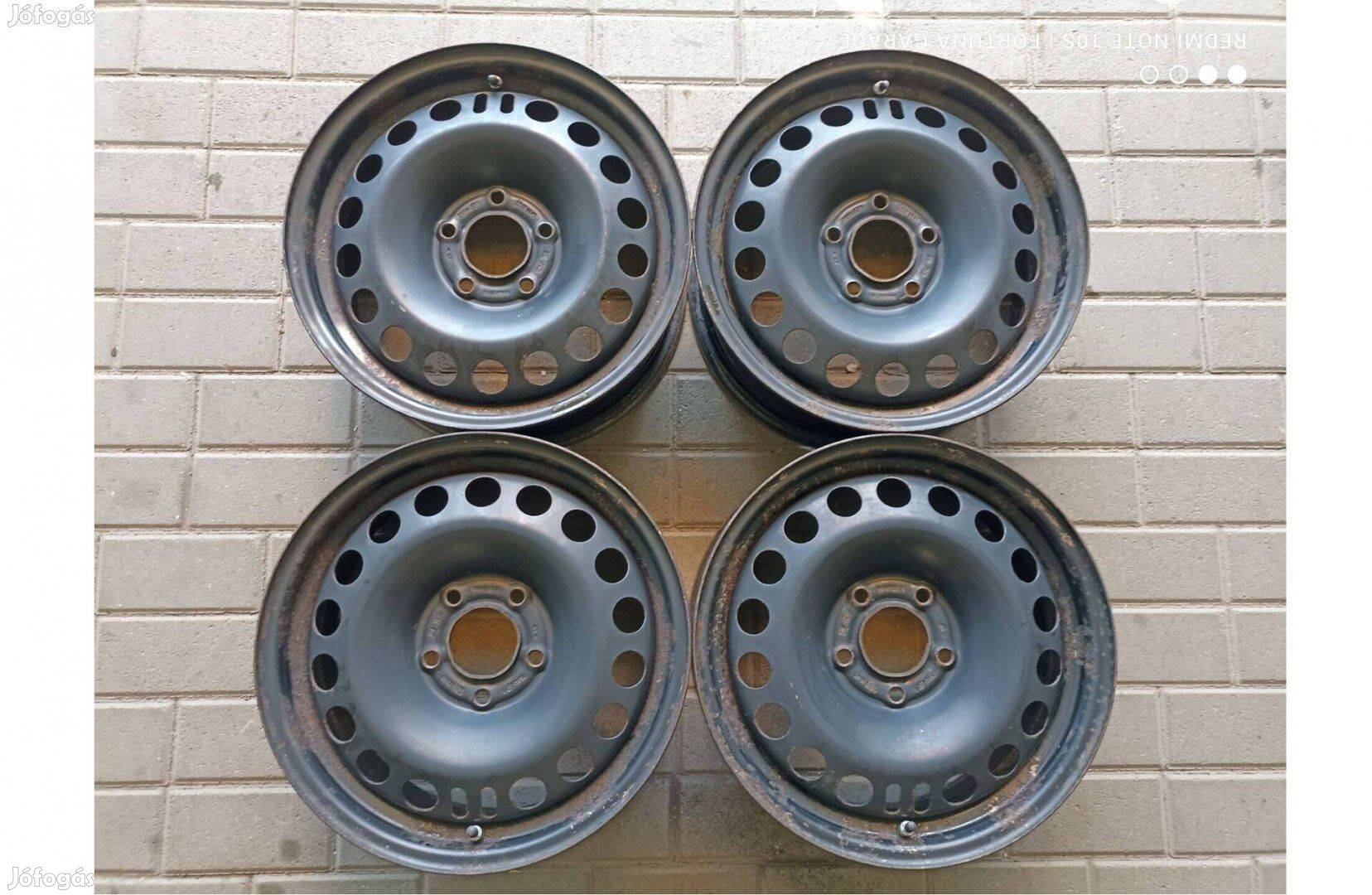 5x115 16" Opel használt lemezfelni garnitúra +Tpms (R433)