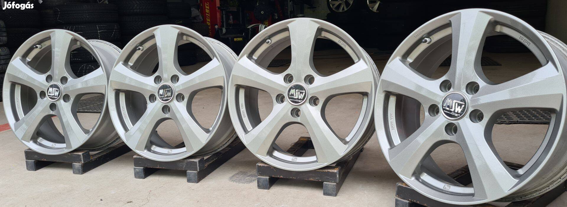 5x115 MSW alufelni 7x17" ET:42 +Opel Tpms szenzor /F118