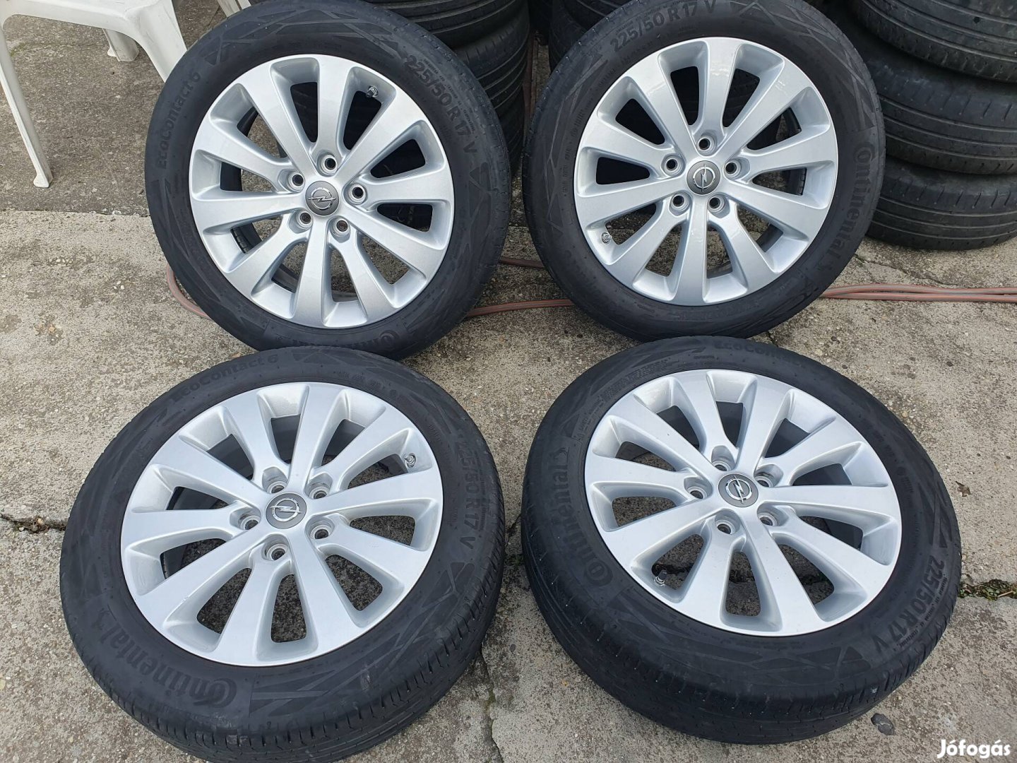 5x115 Opel astra cascada insignia zafira alufelni 7x17 ET44 