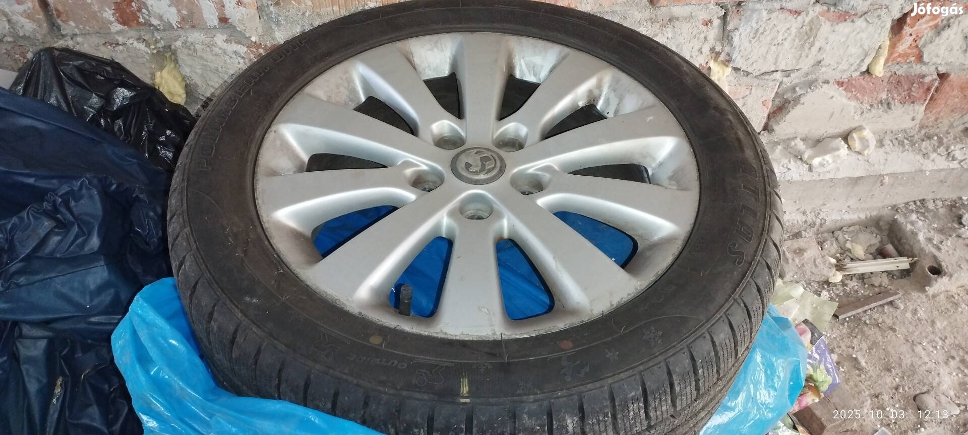 5x115 r17 alufelni és dot23 90% téligumi 