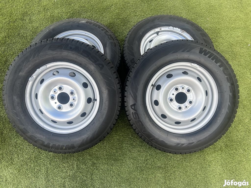 5x118 15"Fiat,Citroen,Peugeot gyári lemezfelni 215/70 R15C téli