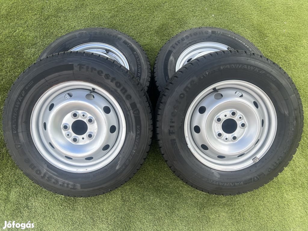 5x118 15"Fiat,Citroen,Peugeot gyári lemezfelni 215/70 R15C téli
