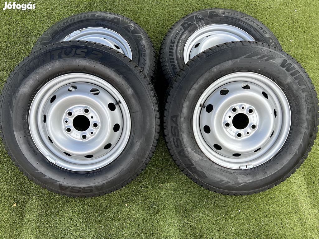 5x118 15" Fiat,Citroen,Peugeot gyári lemezfelni 215/70 R15C téli