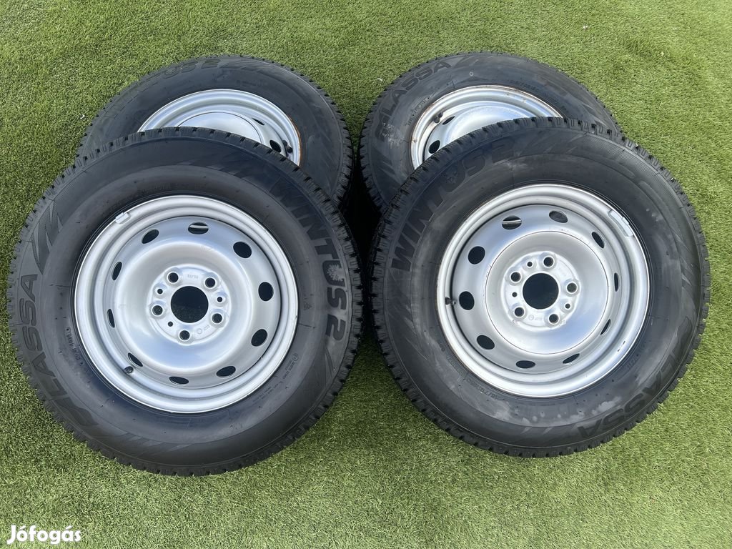 5x118 15" Fiat,Citroen,Peugeot gyári lemezfelni 215/70 R15C újszerű
