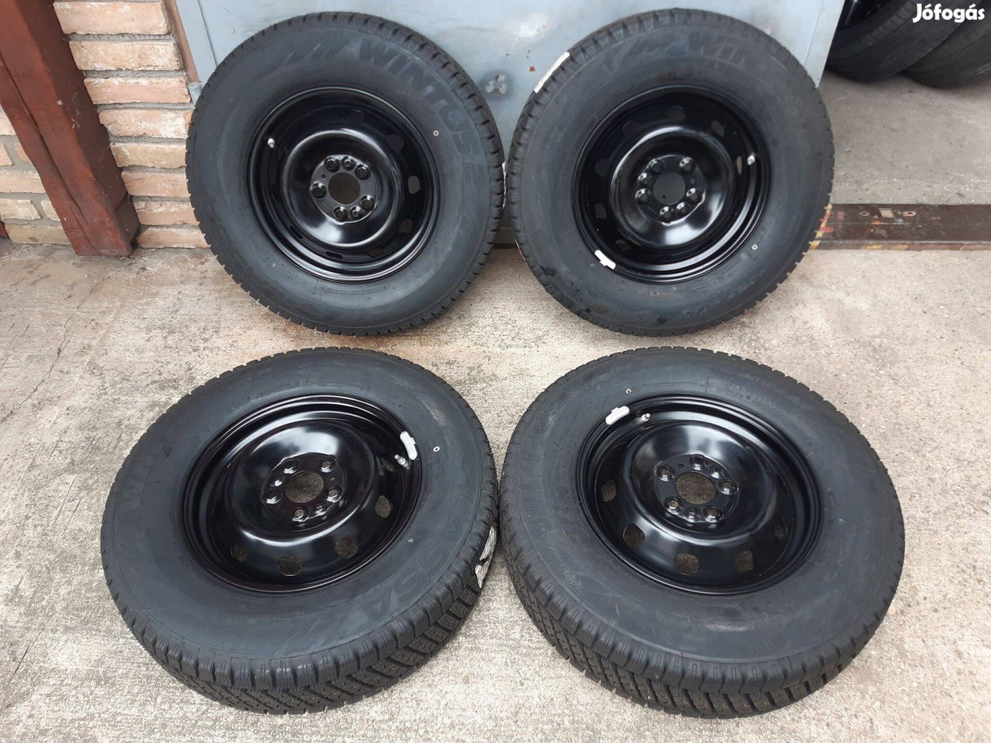 5x118 16" Ducato, Boxer, Jumper +Tpms -új téli garnitúra