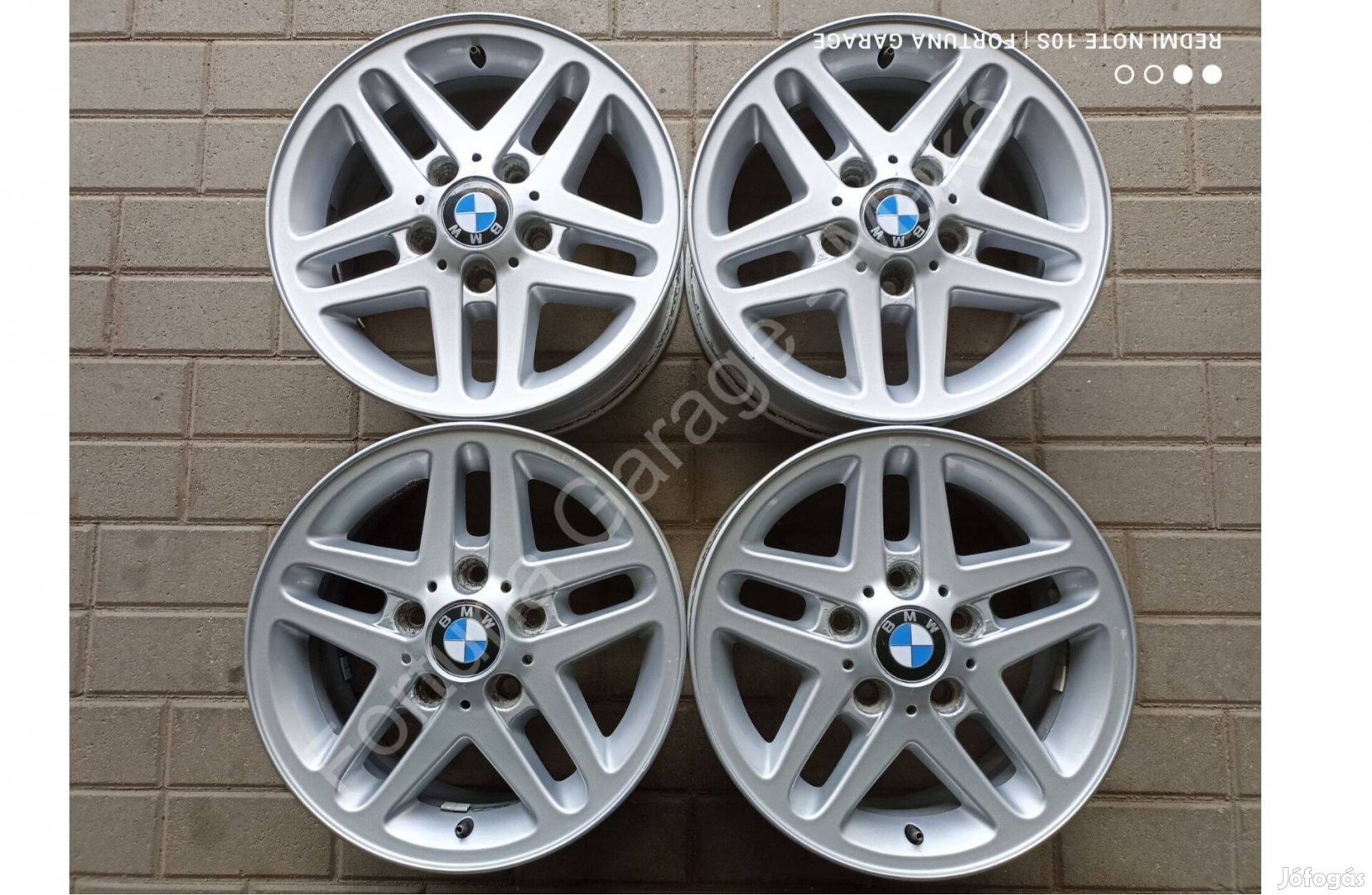 5x120 15" BMW Style 53 használt alufelni garnitúra