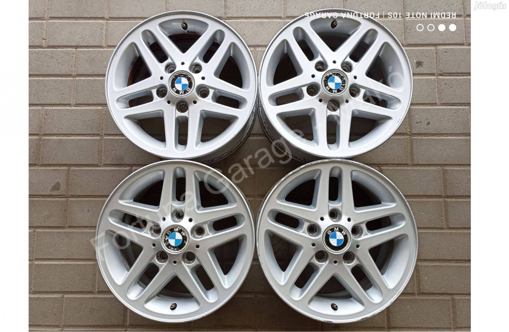 5x120 15" BMW Style 53 használt alufelni garnitúra