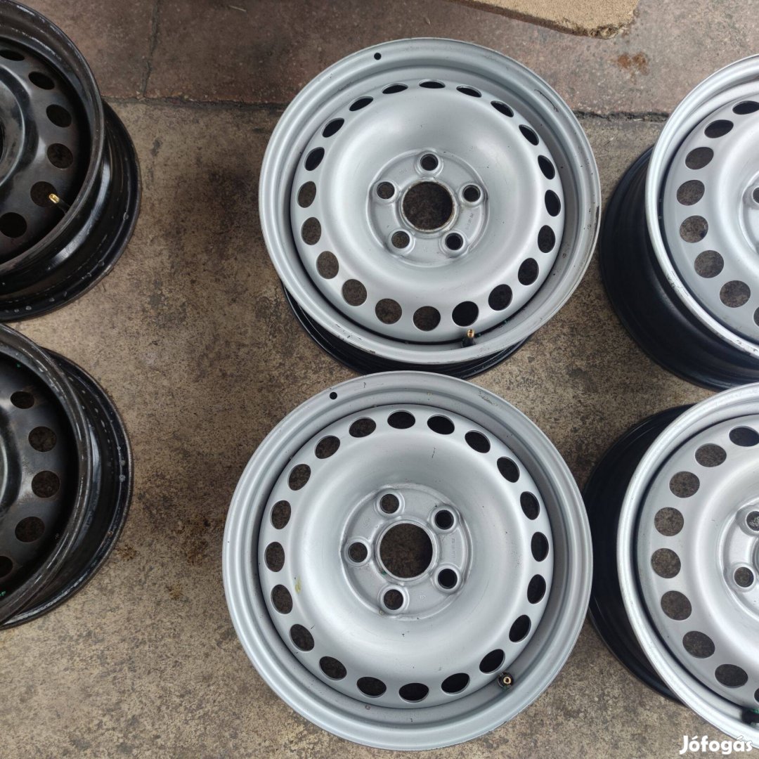 5x120 16 Gyári Volkswagen lemezfelni 25000ft a 4db/78/