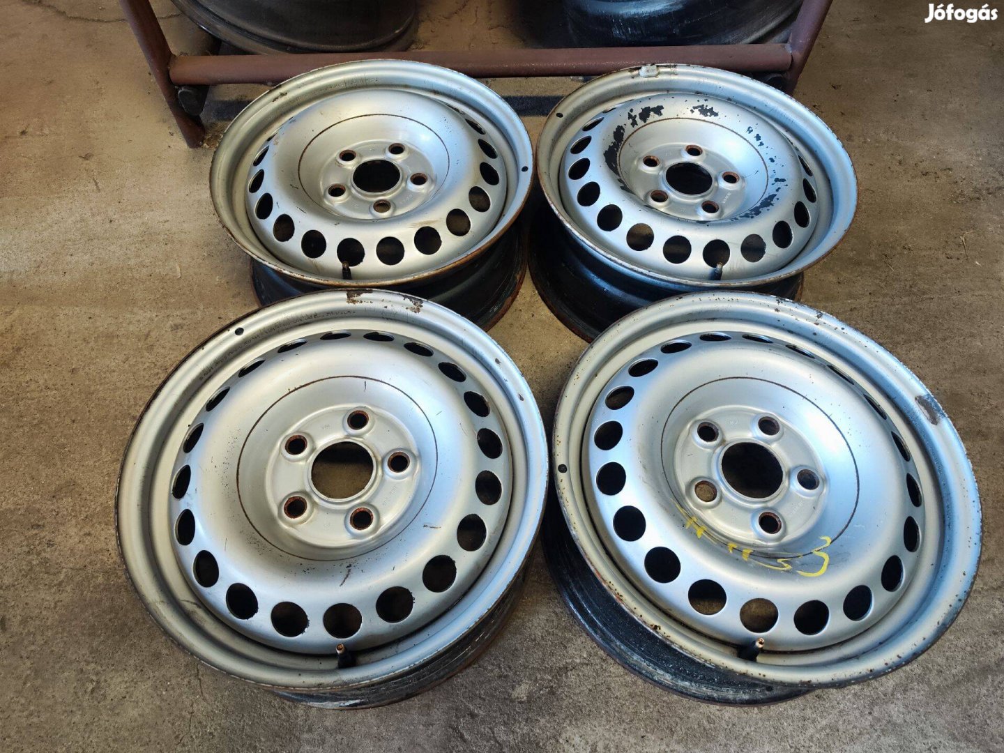 5x120 16" VW T5 Acélfelni Lemez Felni 90Garage #1133