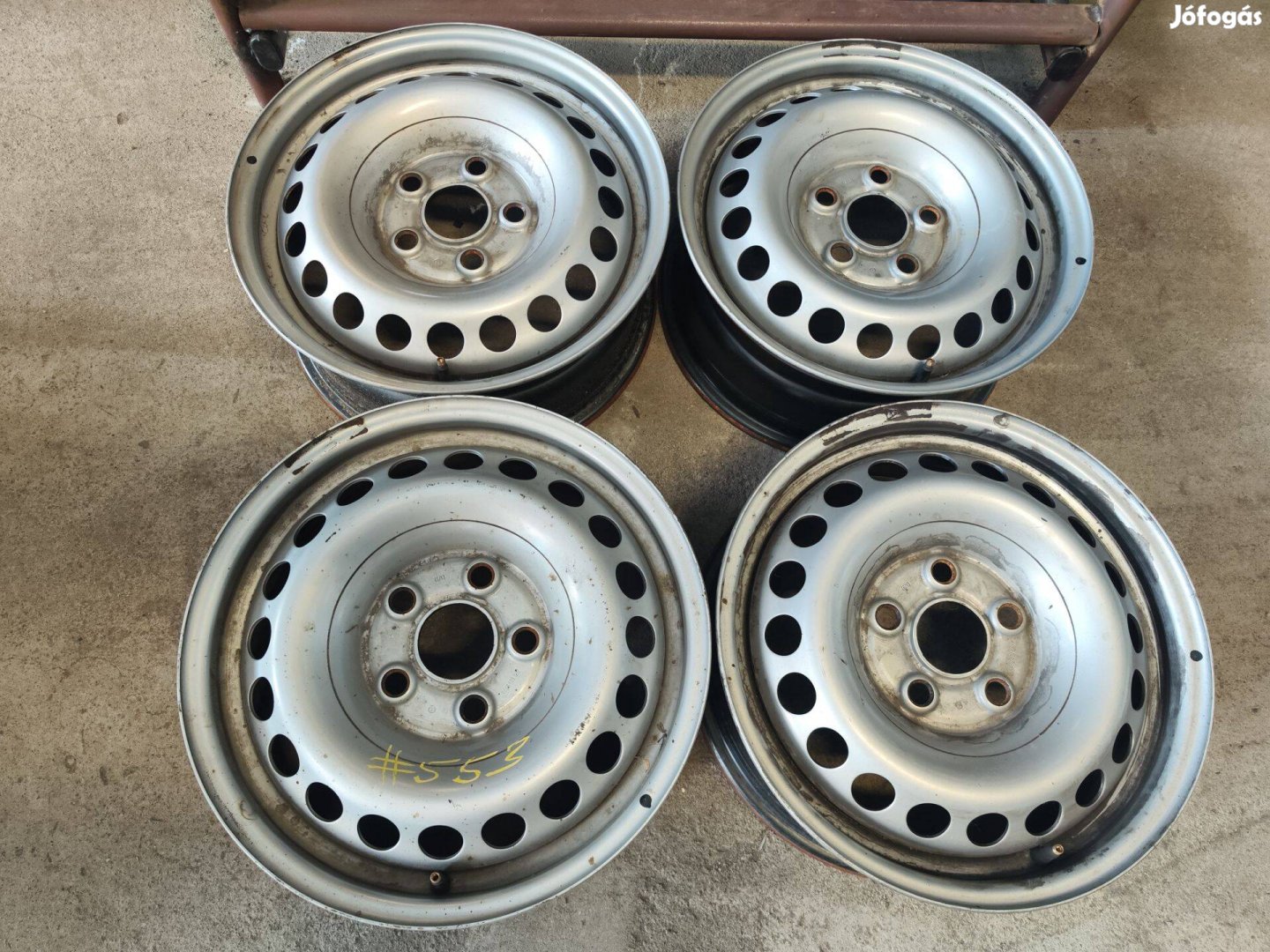 5x120 16" VW T5 Acélfelni Lemez Felni 90Garage #553