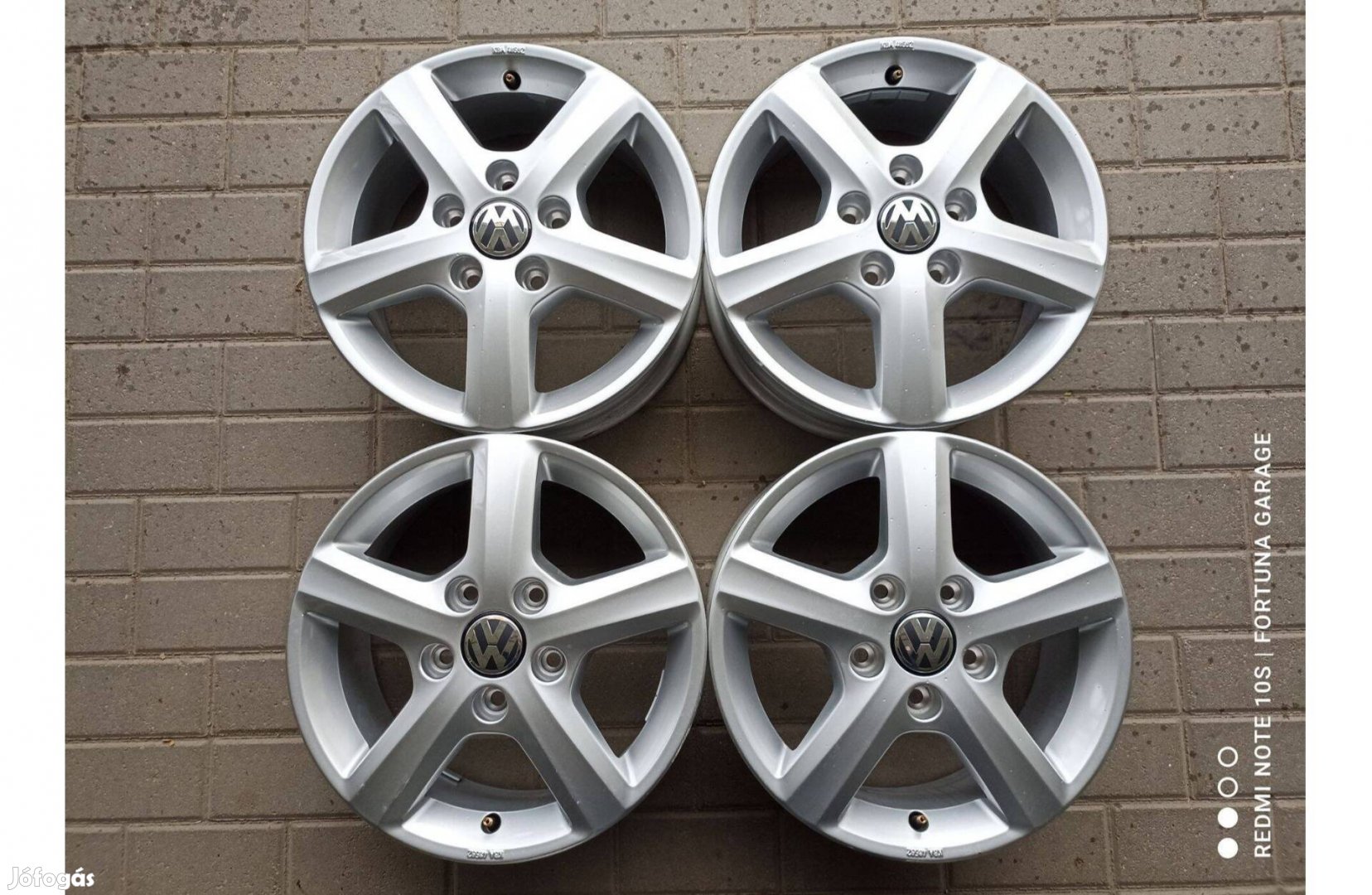 5x120 16" VW használt alufelni garnitúra