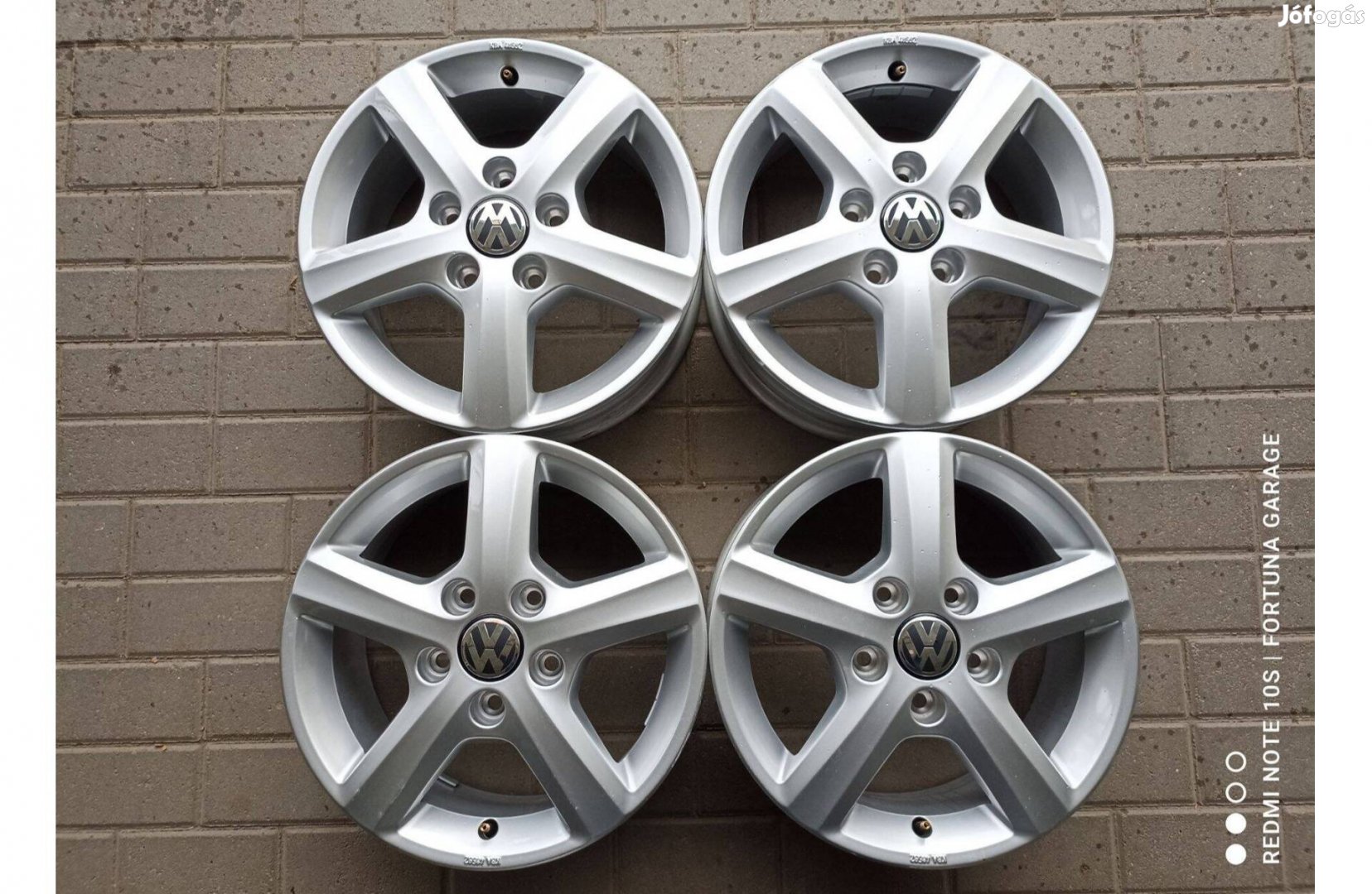 5x120 16" VW használt alufelni garnitúra
