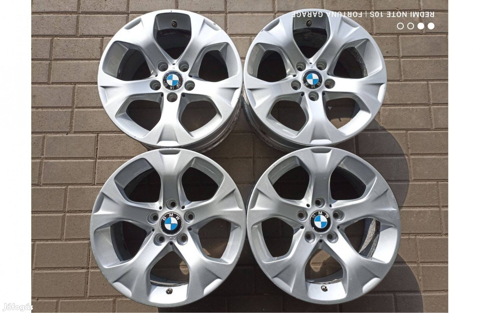 5x120 17" BMW Style 317 használt alufelni garnitúra (R)