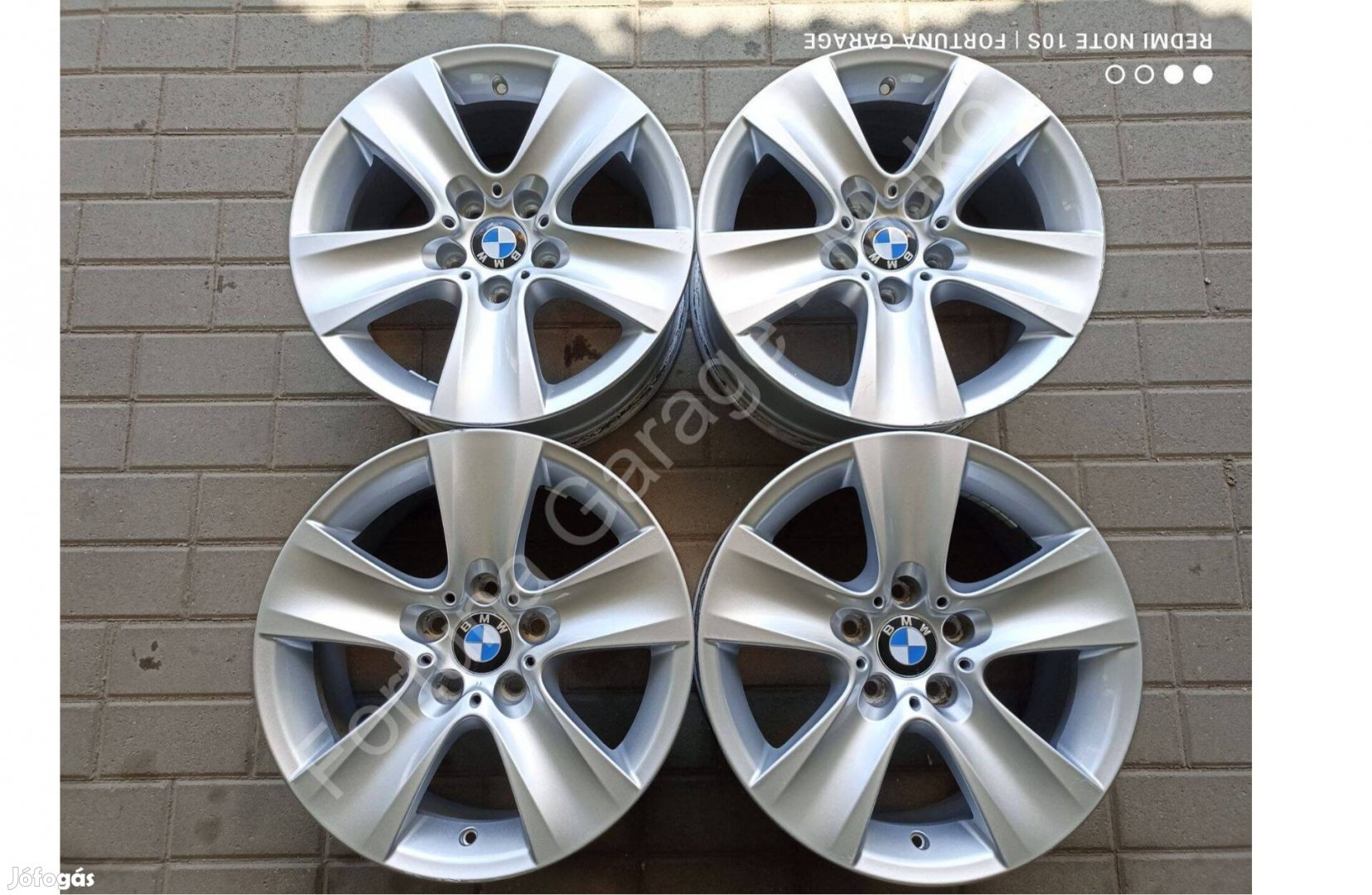5x120 17" BMW Style 327 használt alufelni garnitúra
