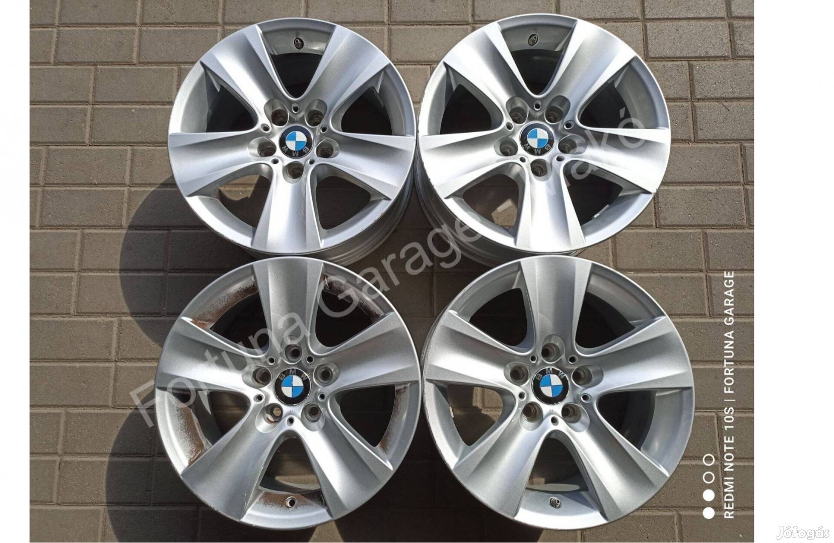 5x120 17" BMW Style 327 használt alufelni garnitúra (2)