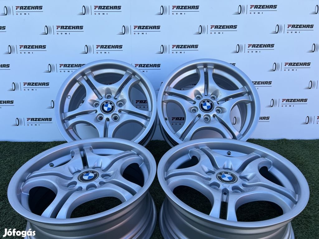 5x120 17 Bmw M gyári kétszéles alufelni 7,5Jx17h2 ET41
