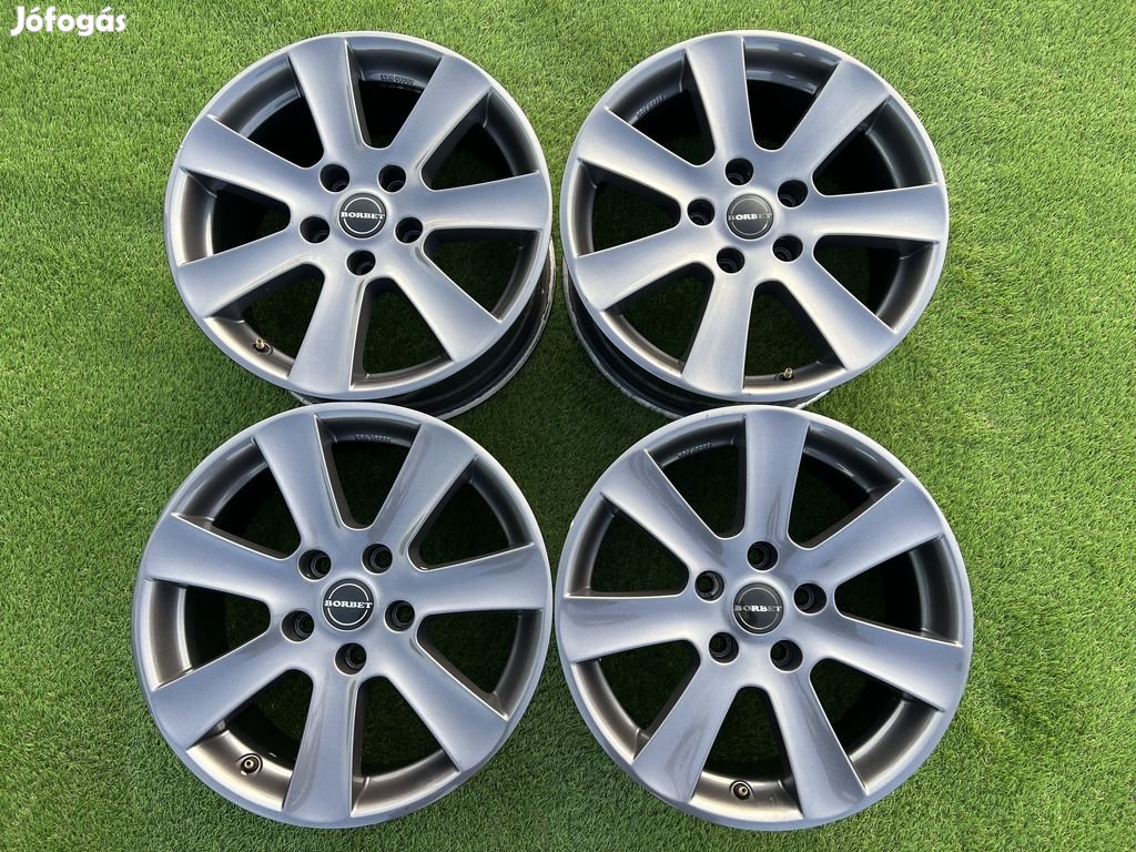 5x120 17" Borbet (BMW, Volkswagen T5) alufelni 8Jx17h2 ET35