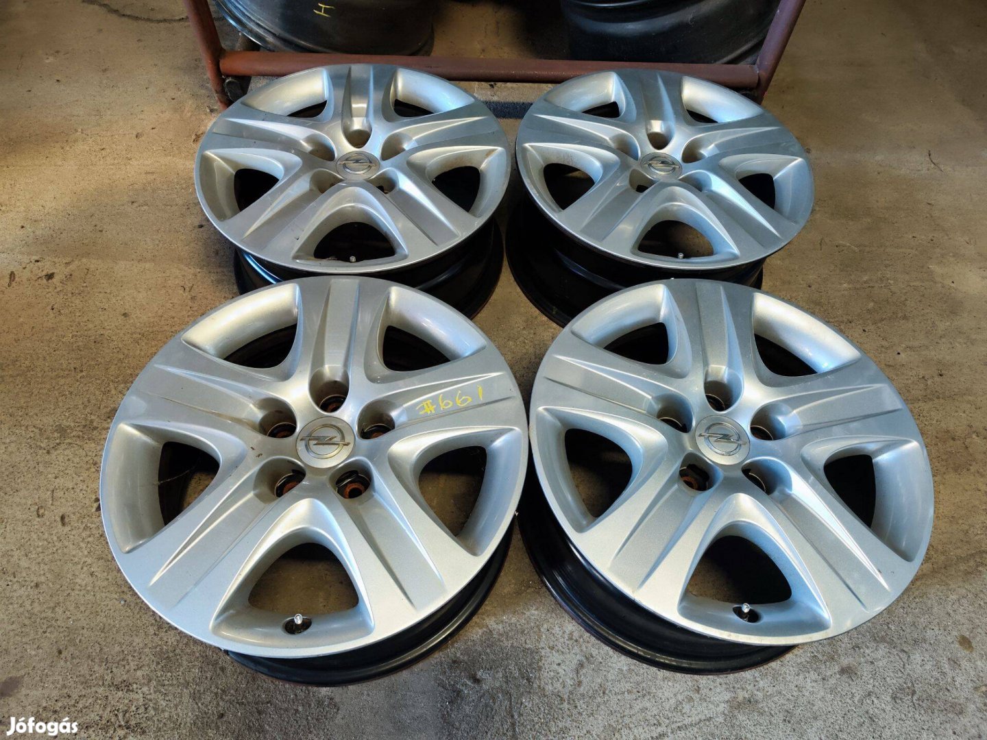 5x120 17" Opel Insigina Acélfelni +Tpms Felni 90Garage #661