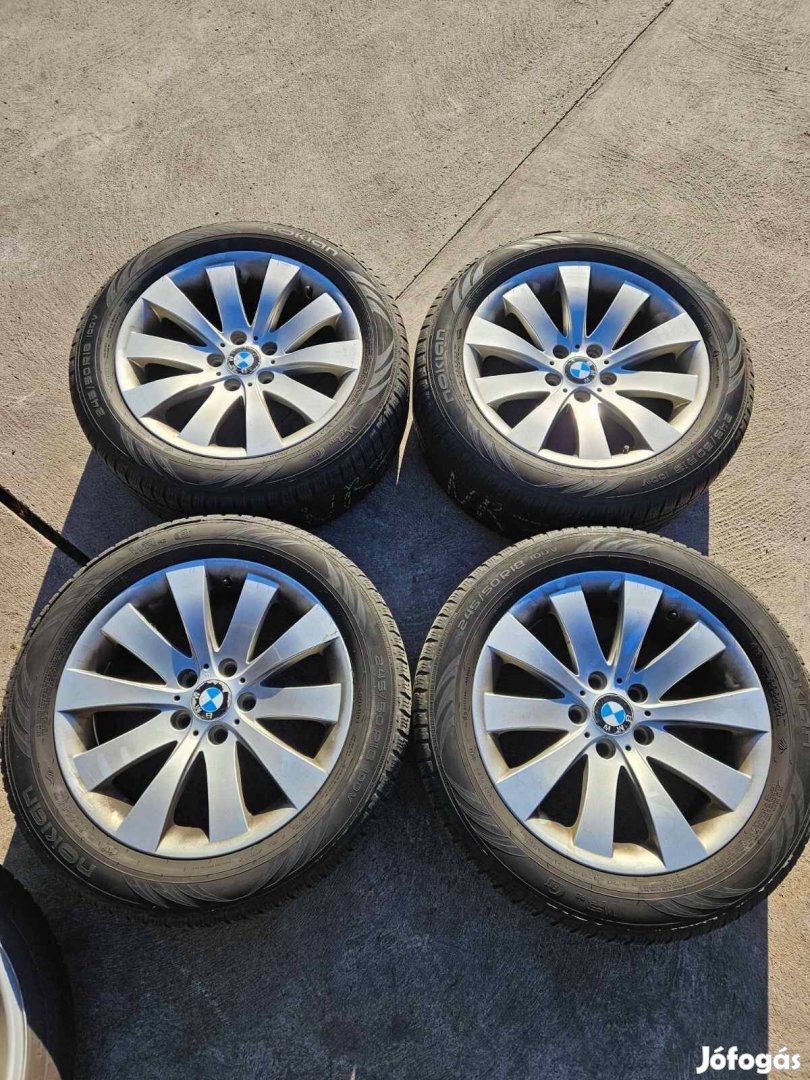 5x120 18 BMW alufelni + téli gumiabroncs