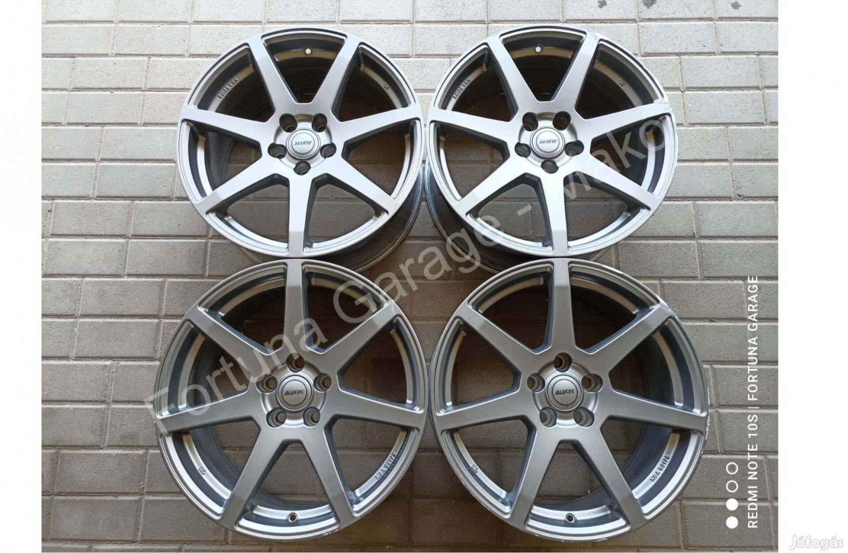 5x120 19" Alutec 'Pearl' használt alufelni garnitúra