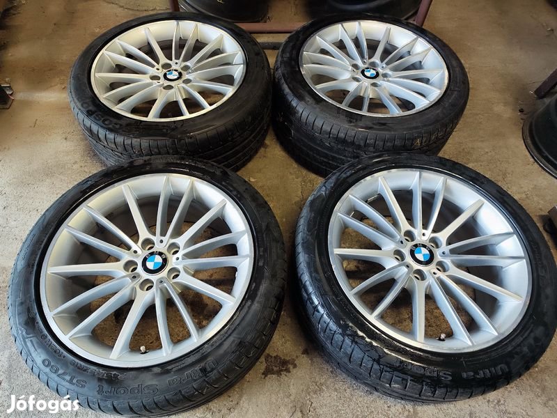 5x120 19" Gyári BMW Kétszéles Alulfelni Nyárigumival 90Garage #1710