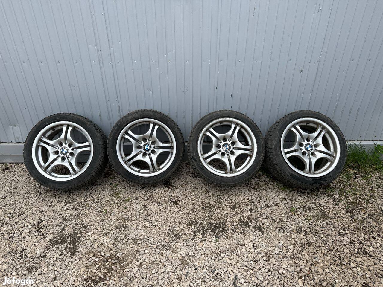 5x120 BMW E36 E46 E87 style 68 kétszéles 17" alufelni szett