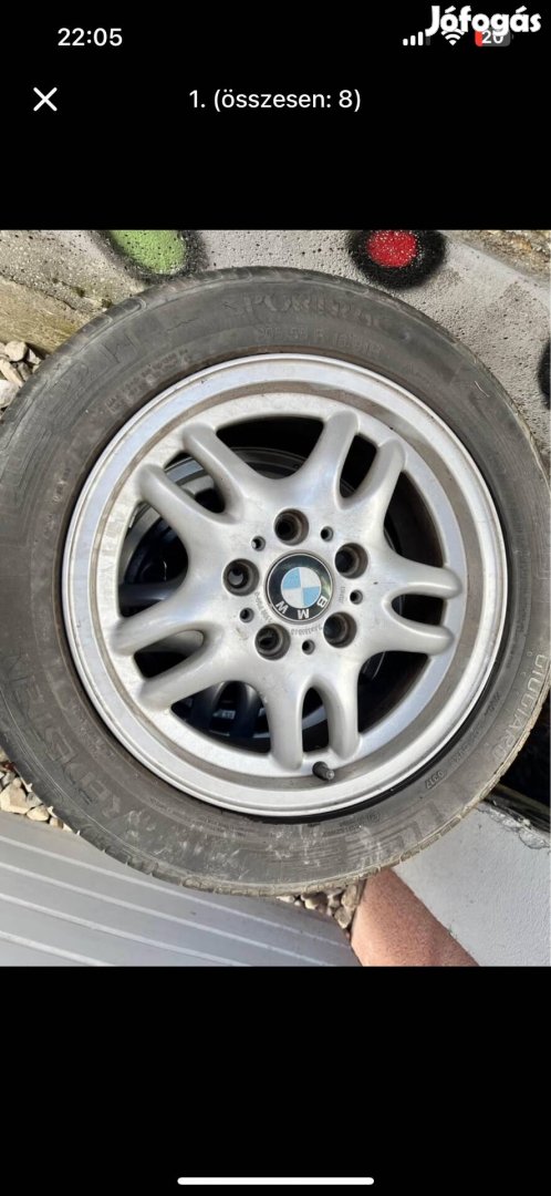 5x120 BMW alufelni 16 os 