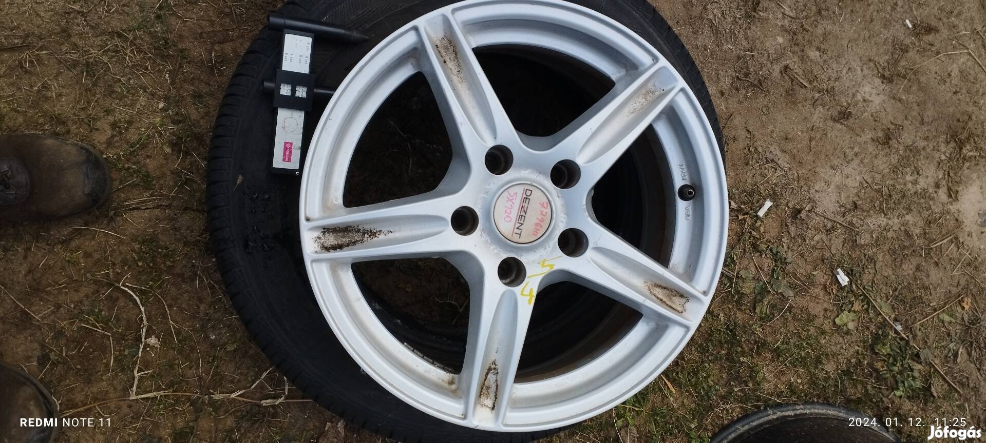 5x120 R16 os dezent alufelni.szett 