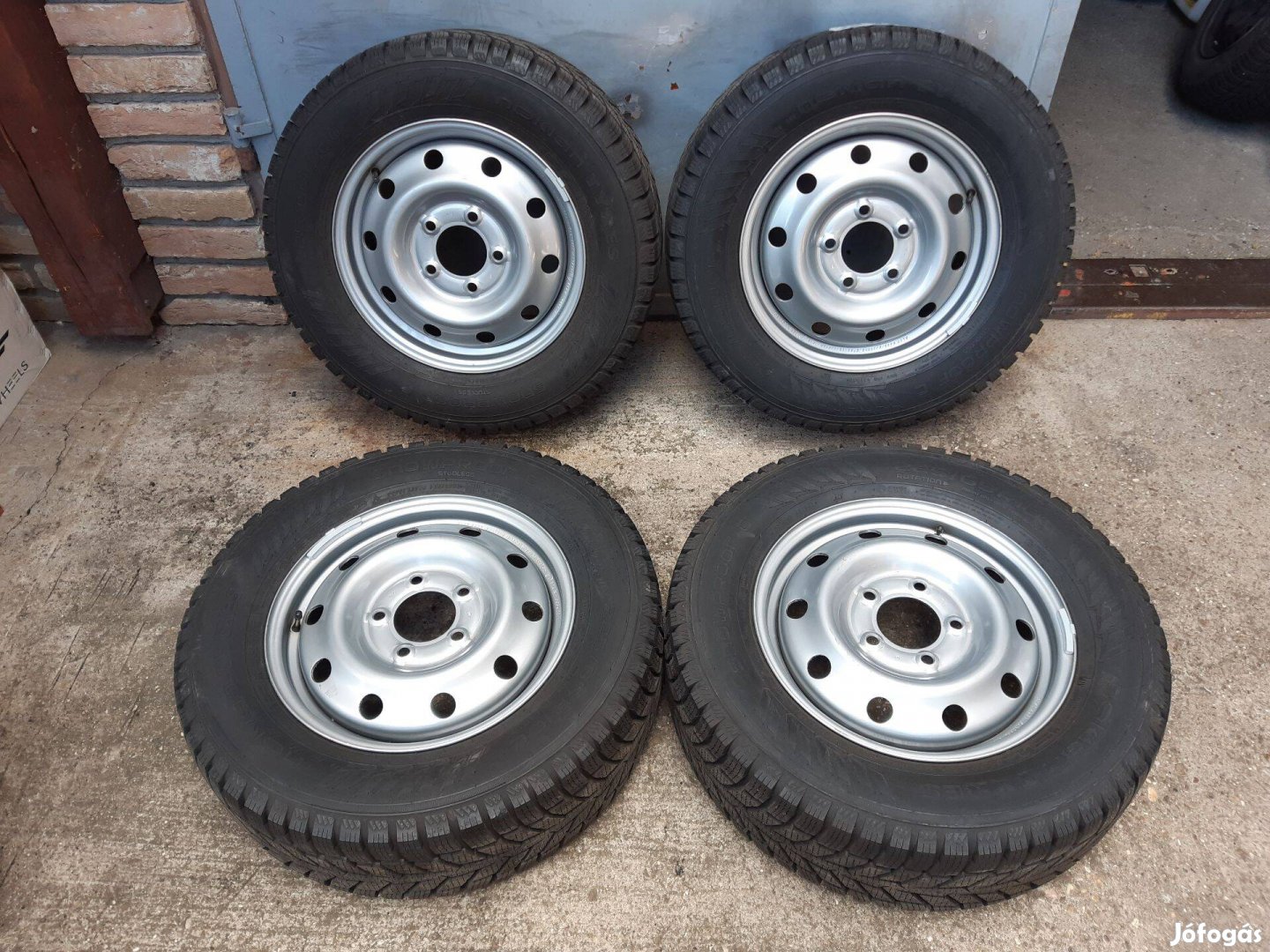 5x130 16" Opel Movano, Renault Master -új téli garnitúra