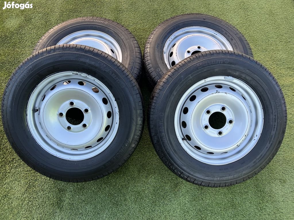5x130 16" Renault Master gyári lemezfelni 225/65 R16C újszerű nyári