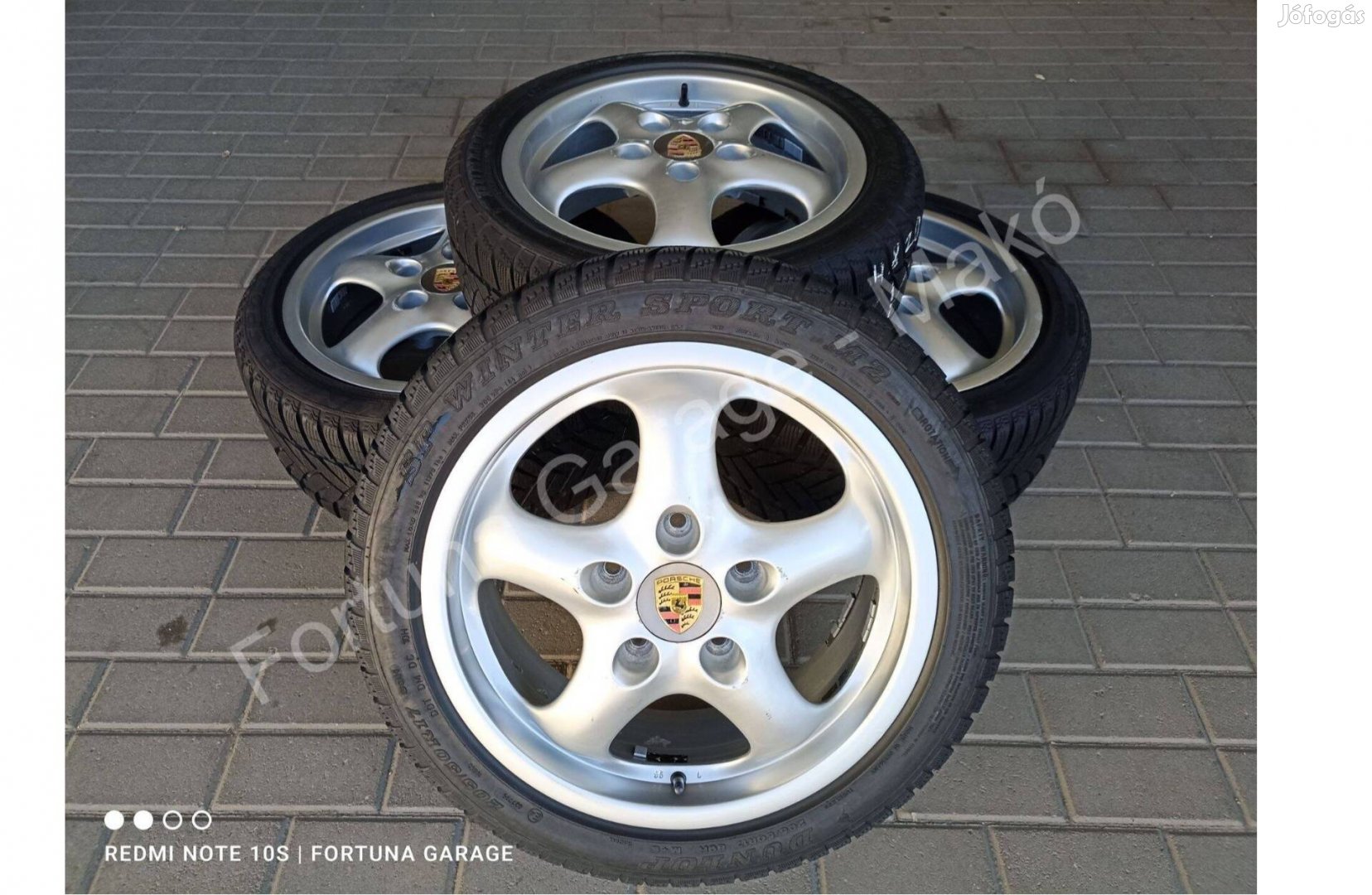 5x130 17" Porsche 911 933 Carrera téli kerékgarnitúra