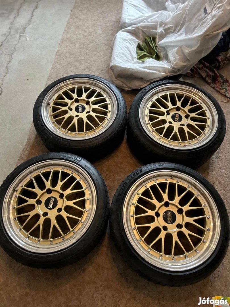 5x130 Eredeti BBS LM Porsche 18"nyari R18