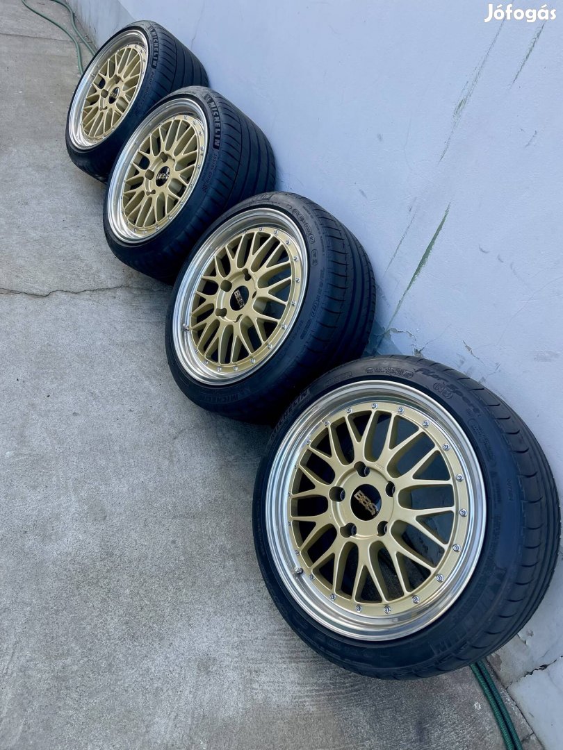 5x130 Porsche BBS LM r18 Michelin