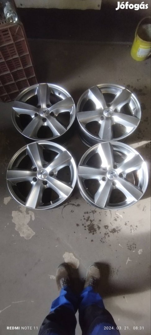 5x130 as aez alufelni szett R18as 
