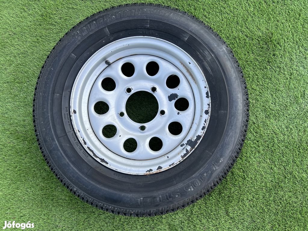 5x139.7 15" Suzuki Samurai Jimny pótkerék lemezfelni 205/70 R15