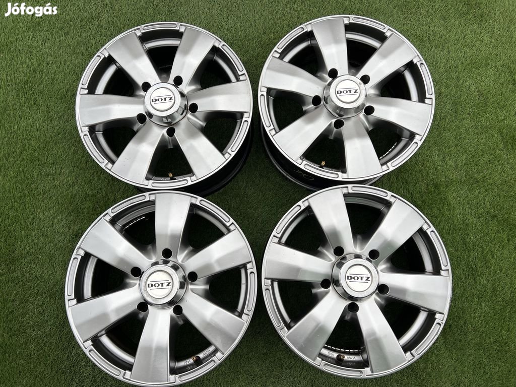 5x139.7 16" Dotz alufelni 7Jx16h2 ET20