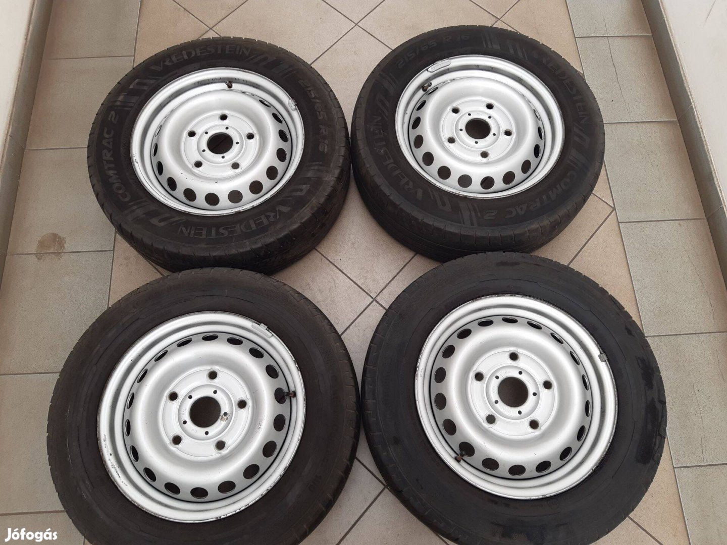 5x160 Ford Transit gyári lemezfelni 6,5x16 ET60 Tourneo