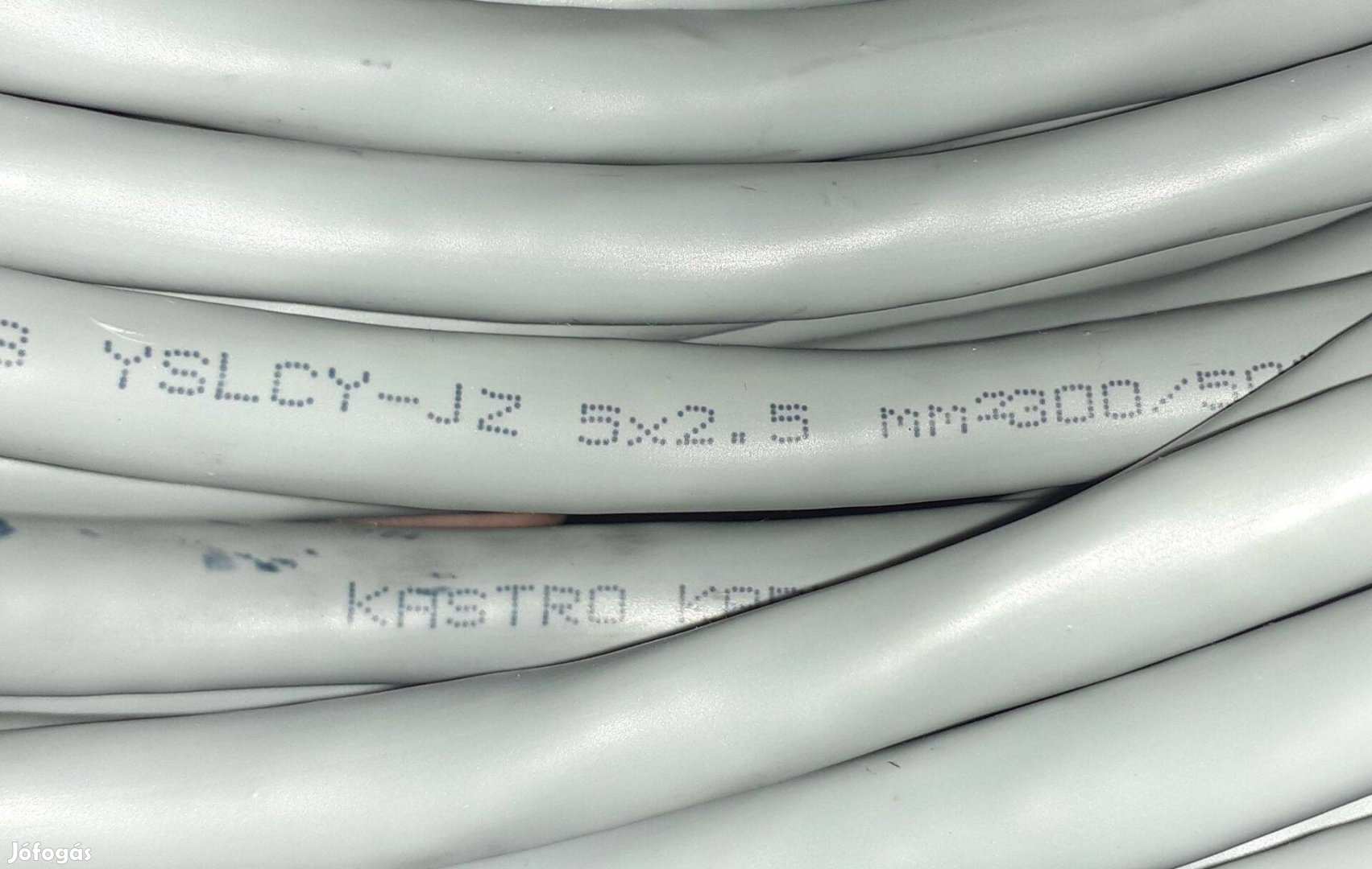 5x2.5 árnyékolt kábel (300/500V), vezérlőkábel, Yslcy-JZ
