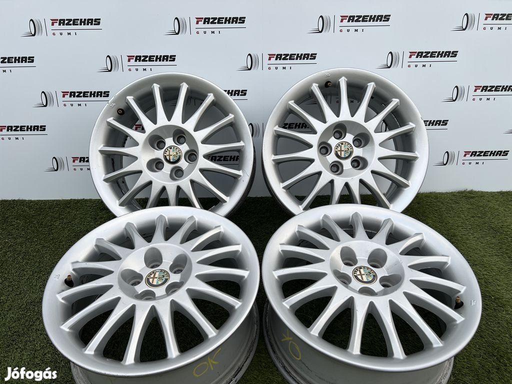 5x98 16" Alfa Romeo gyári alufelni 6,5Jx16h2 ET41,5