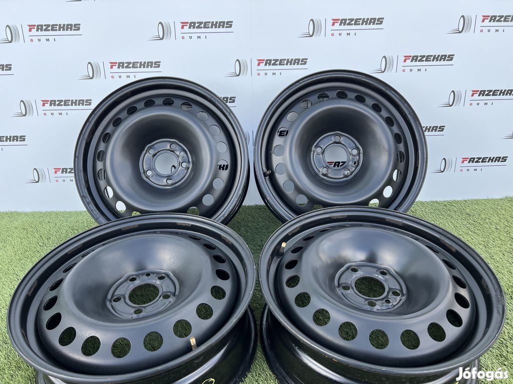 5x98 16" Fiat Doblo gyári lemezfelni 6Jx16h2 ET36