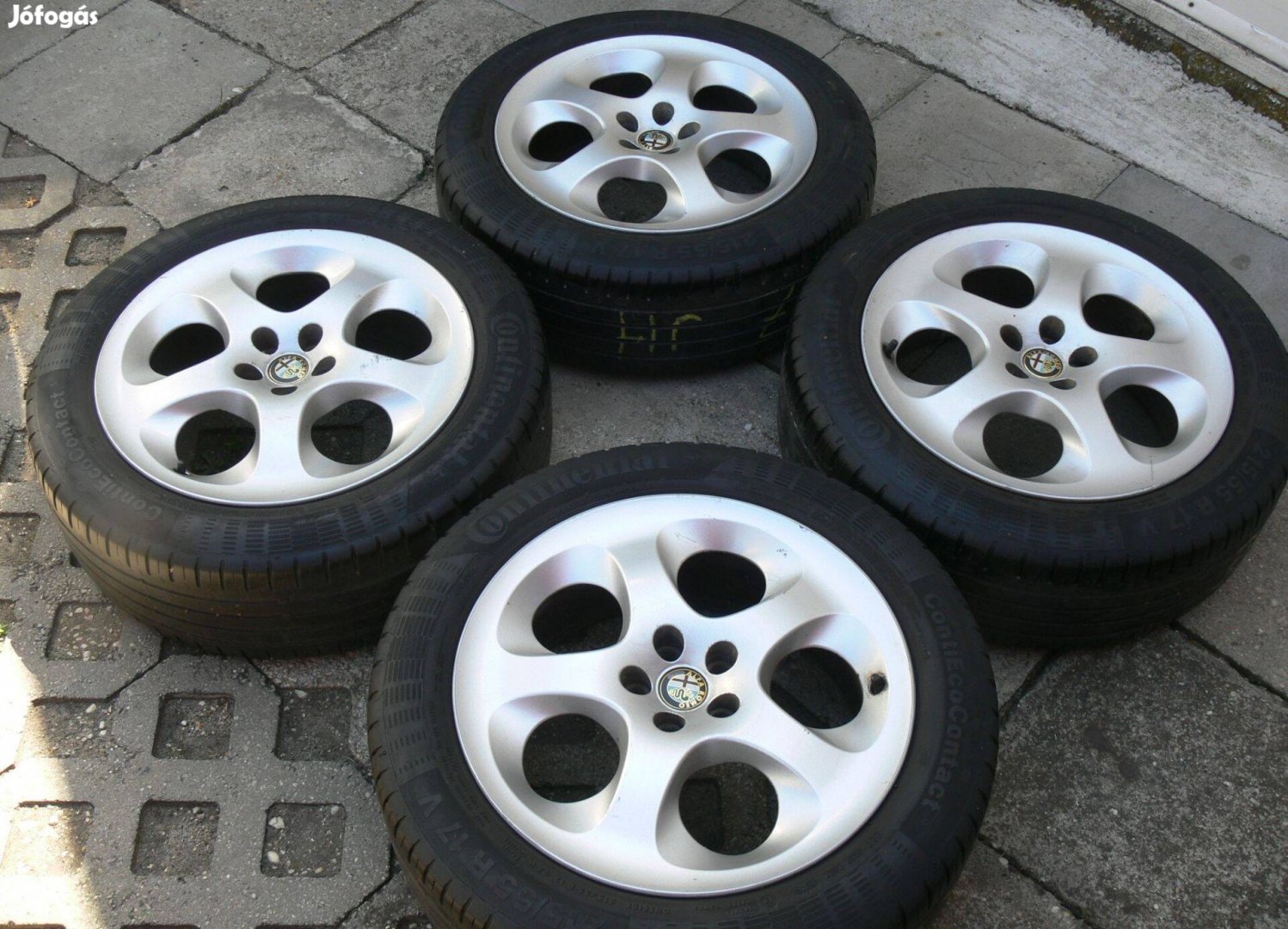 5x98 Eredeti Alfa Romeo Alufelni 17"