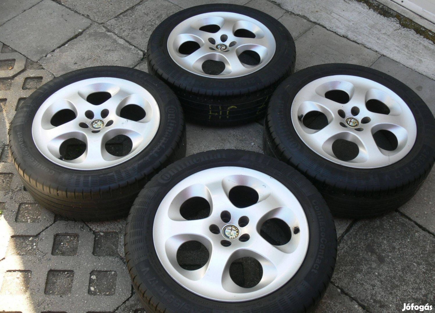 5x98 Eredeti Alfa Romeo Alufelni 17"