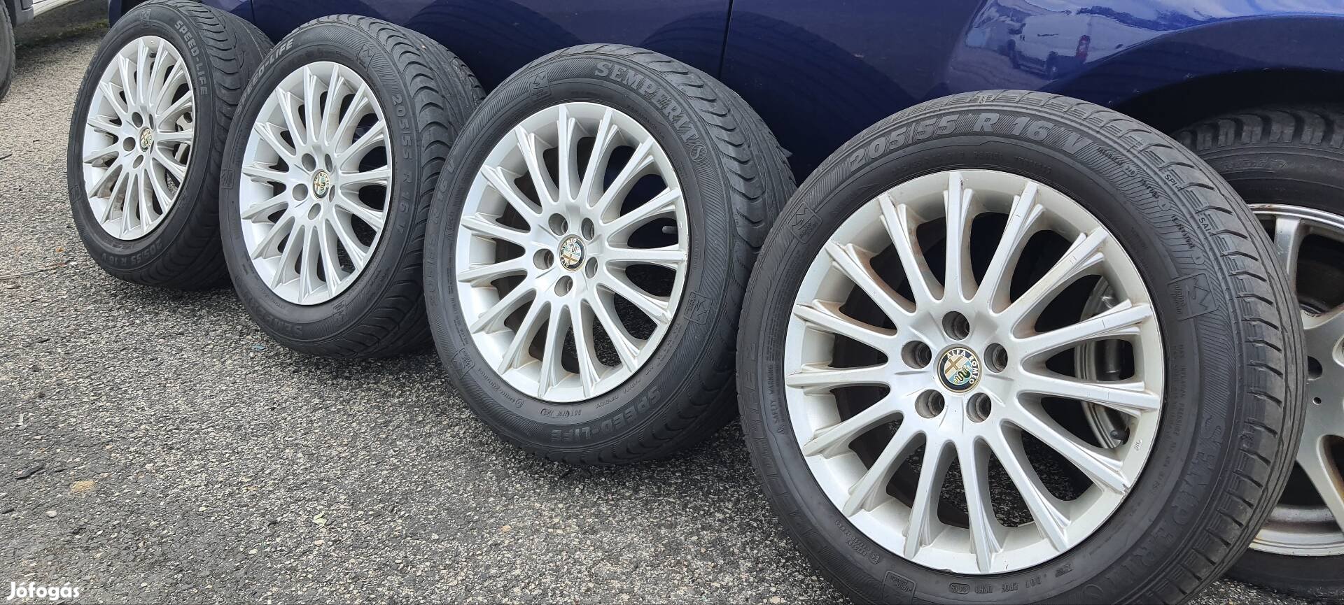 5x98 R16 alfa romeo alufelni nyári kerék